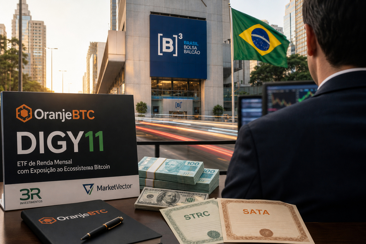 巴西OranjeBTC推比特币生态优先股ETF,预计9月上市