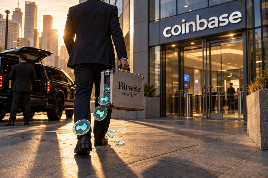 Bitwise 旗下 BHYP ETF 向 Coinbase 转入 8.43 万枚 HYPE