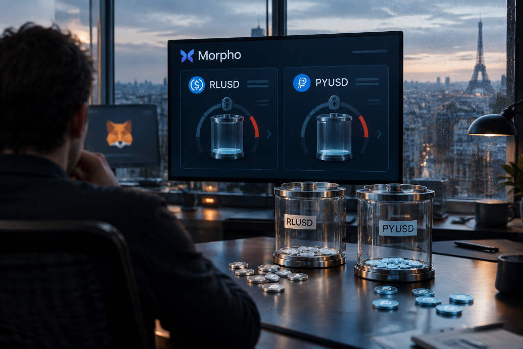 Sentora 在 Morpho 的 RLUSD 与 PYUSD 金库出现大额流出