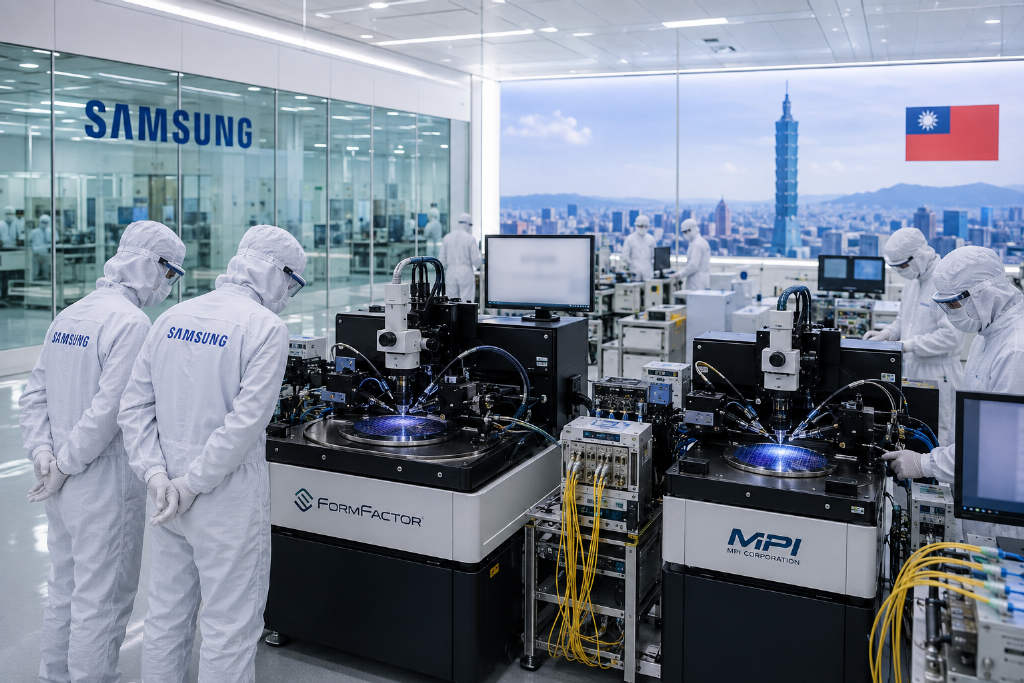 Samsung adopts the same photonic chip testing platform used by TSMC, targets in-house PIC evaluation this year