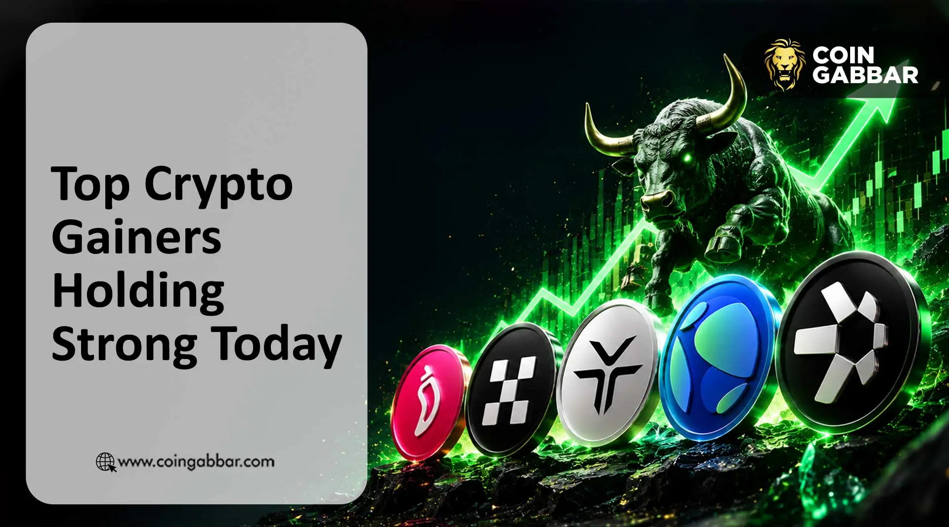 Top Crypto Gainers Today: QNT, LUNC, DEXE, OKB, CHZ Defy Market Slide