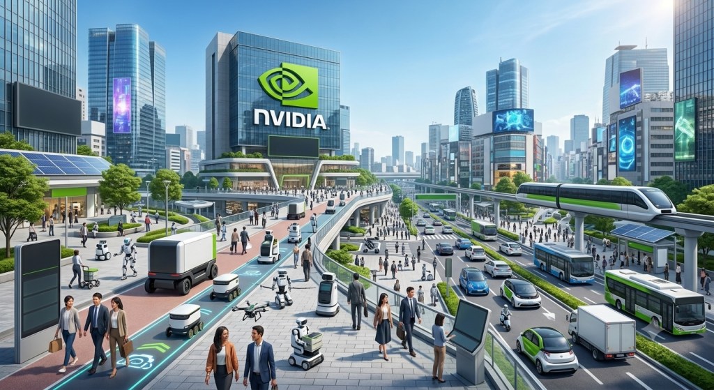 NVIDIA expands Toyota partnership to smart vehicles, robotics and city traffic systems