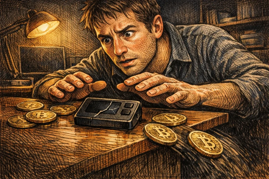 Coldcard 种子生成漏洞曝光,594 枚比特币 25 分钟内被转走