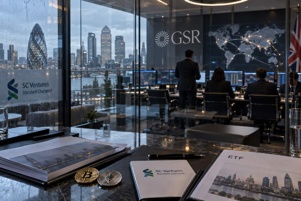 Crypto market-making reshuffle: GSR gains Standard Chartered backing as concentration rises