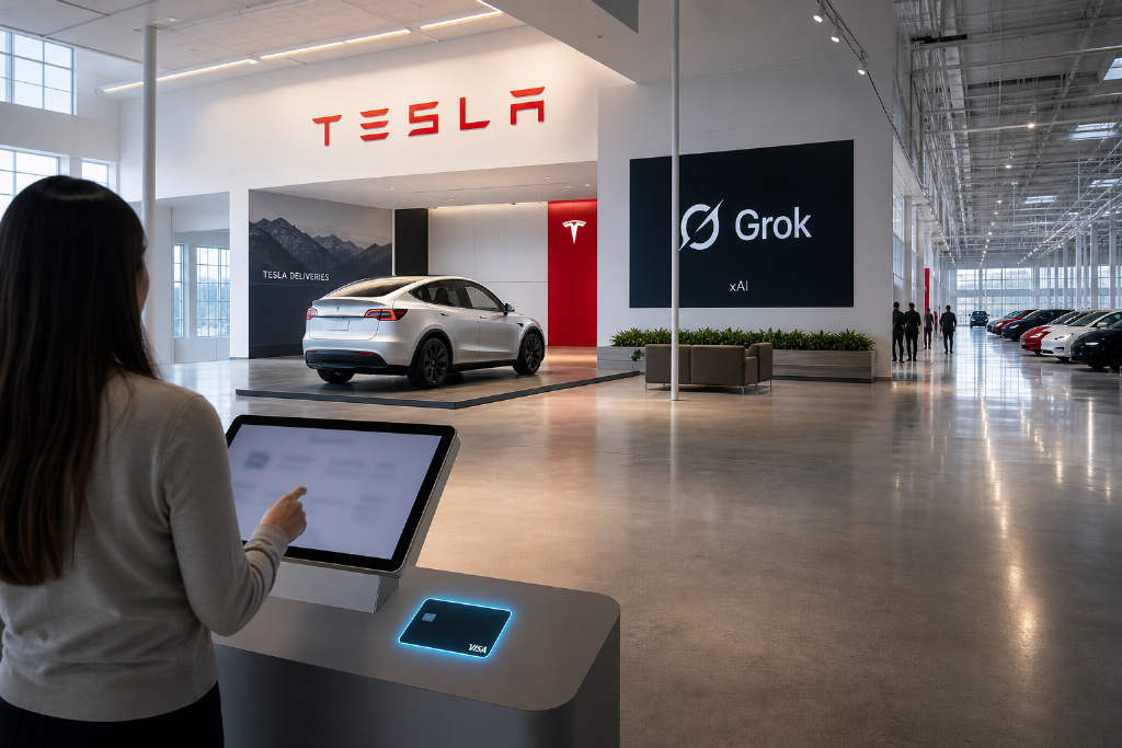 Grok Bot成功为用户订购特斯拉Model Y 高价值AI自主购买首批案例