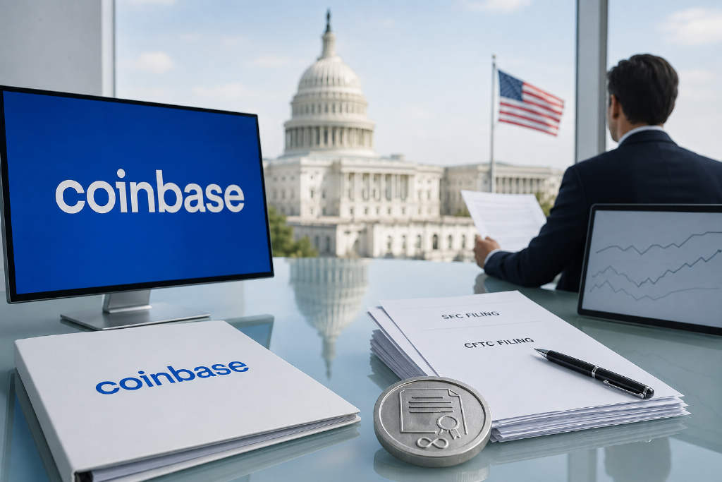 Coinbase称正推进在美国推出单股票永续合约