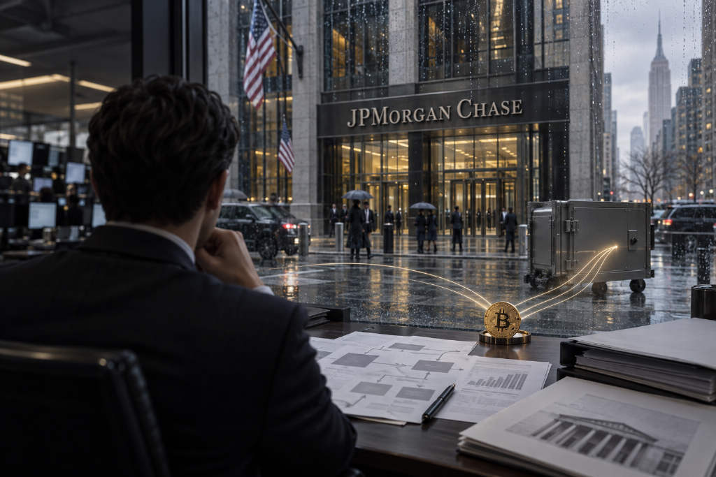 JPMorgan estimates roughly $50 billion has flowed into digital assets this year