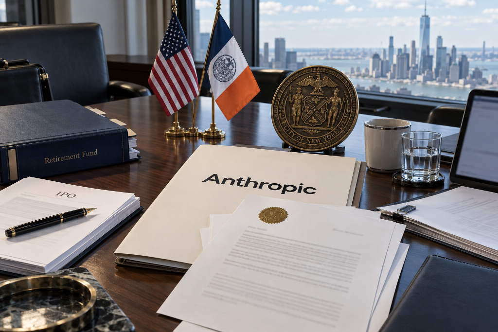 New York City comptroller urges Anthropic to pause IPO until AI safety steps are addressed