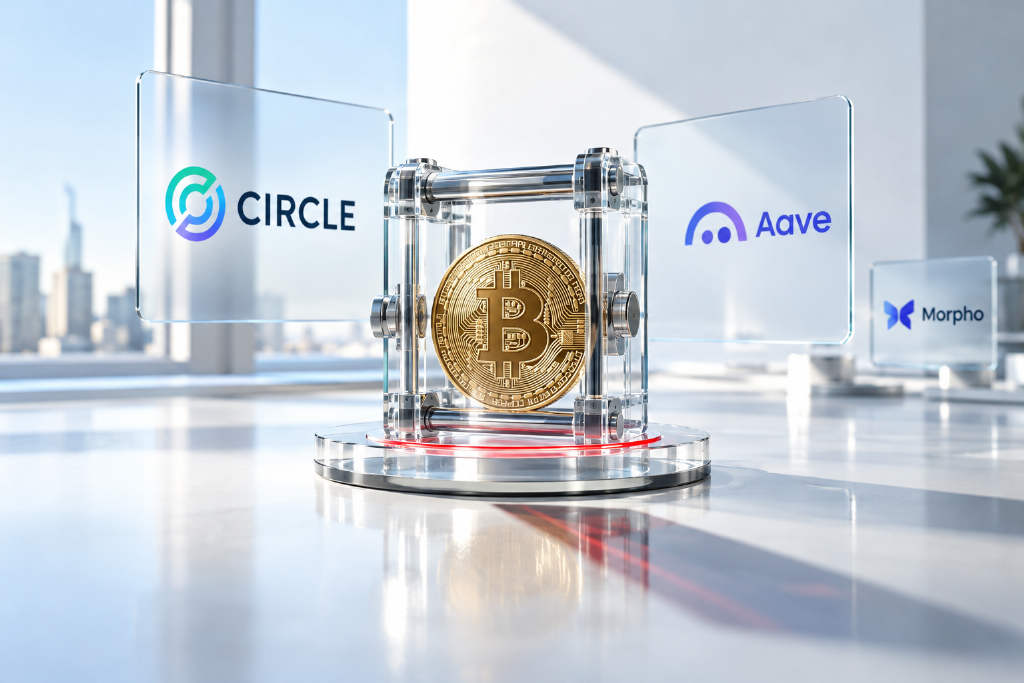 Circle 在 Mint 中新增 Aave 比特币抵押借款选项