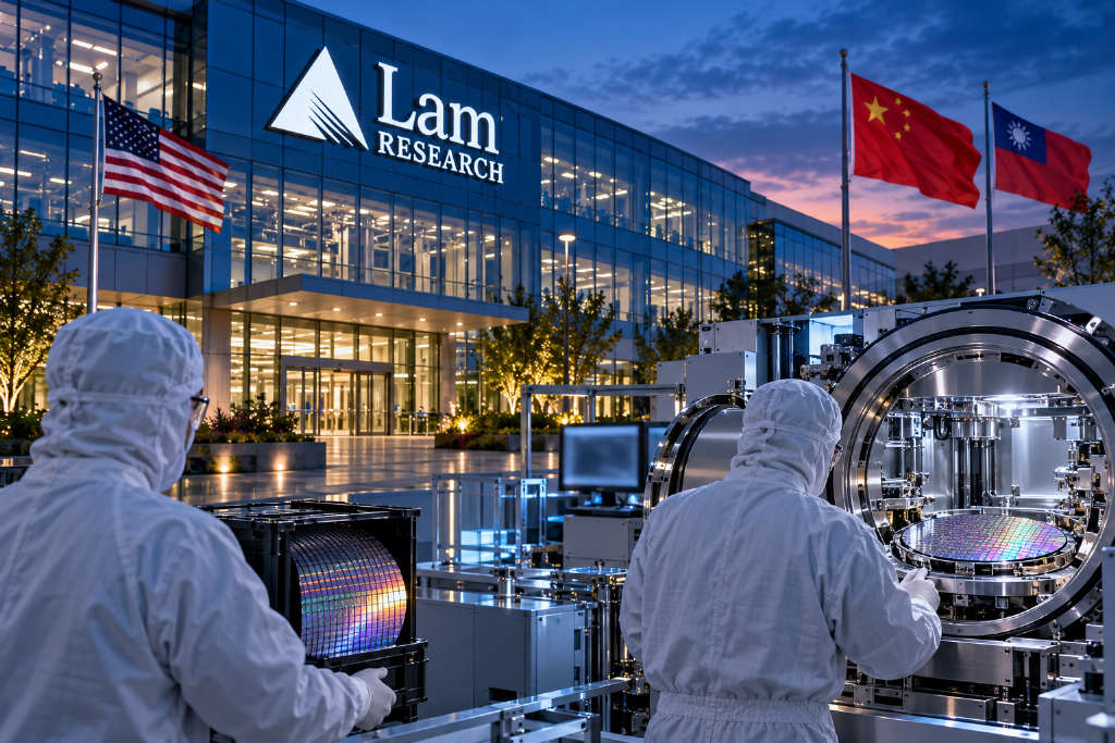 Lam Research posts record $8.22 billion quarter as China revenue share rebounds to 35%