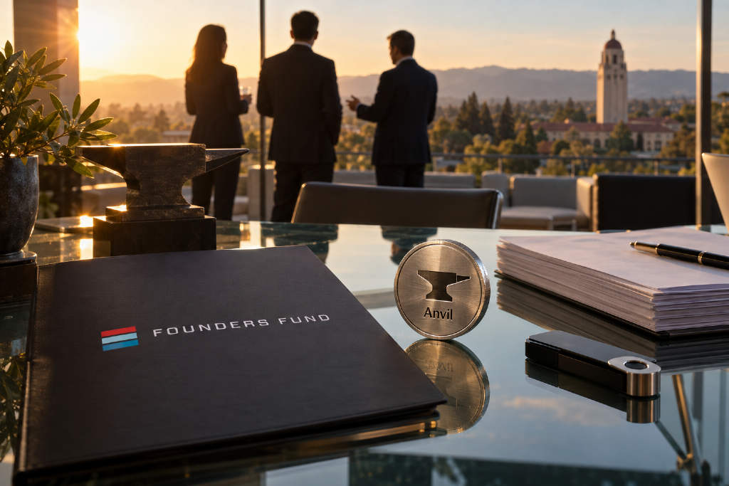 Founders Fund 领投 500 万美元购入 Anvil 代币