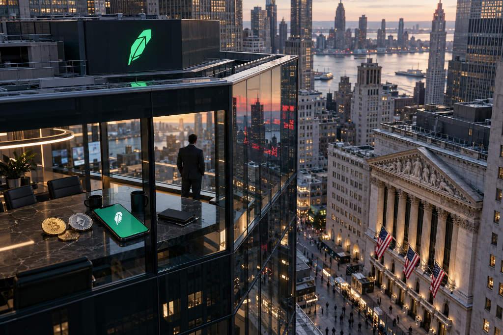 Robinhood三季度加密业务收入降55%,仍高于华尔街预期