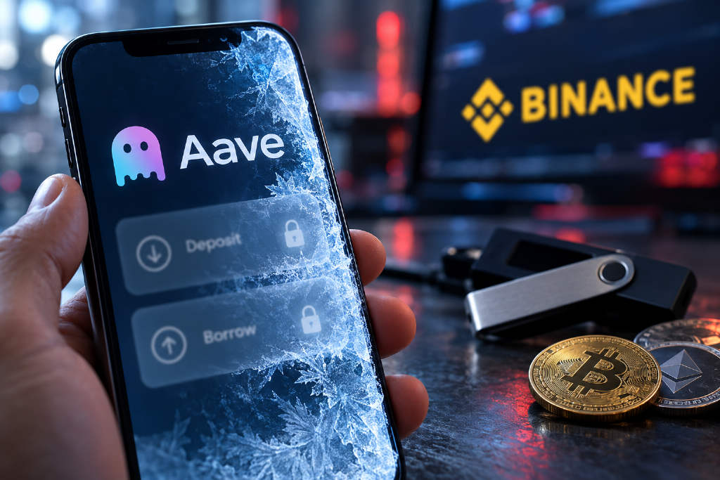 Aave 暂停 DAO 运营的 V3 与 V4 市场新增存借