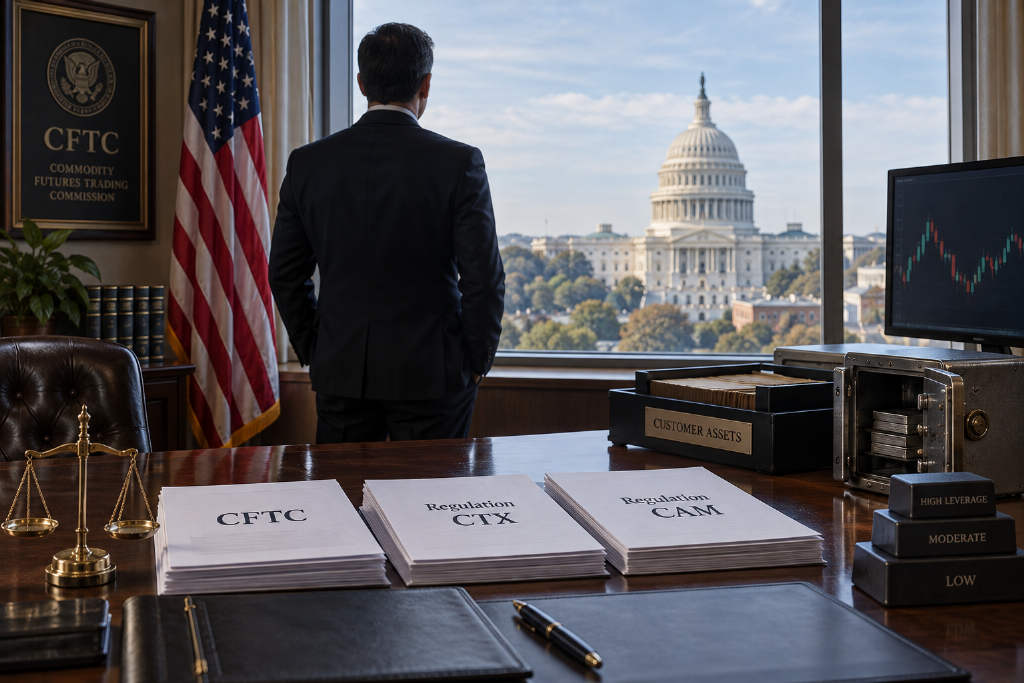 CFTC floats federal licensing plan for crypto exchanges as markets track leverage rules
