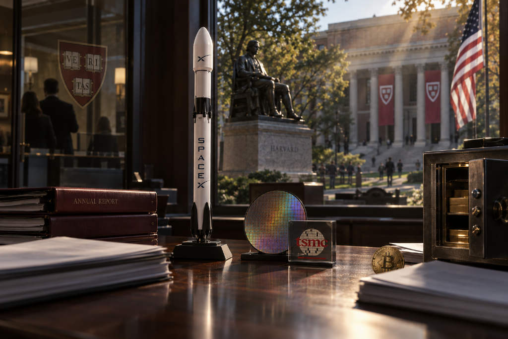 哈佛大学基金规模增至近 680 亿美元,SpaceX 为最大持仓
