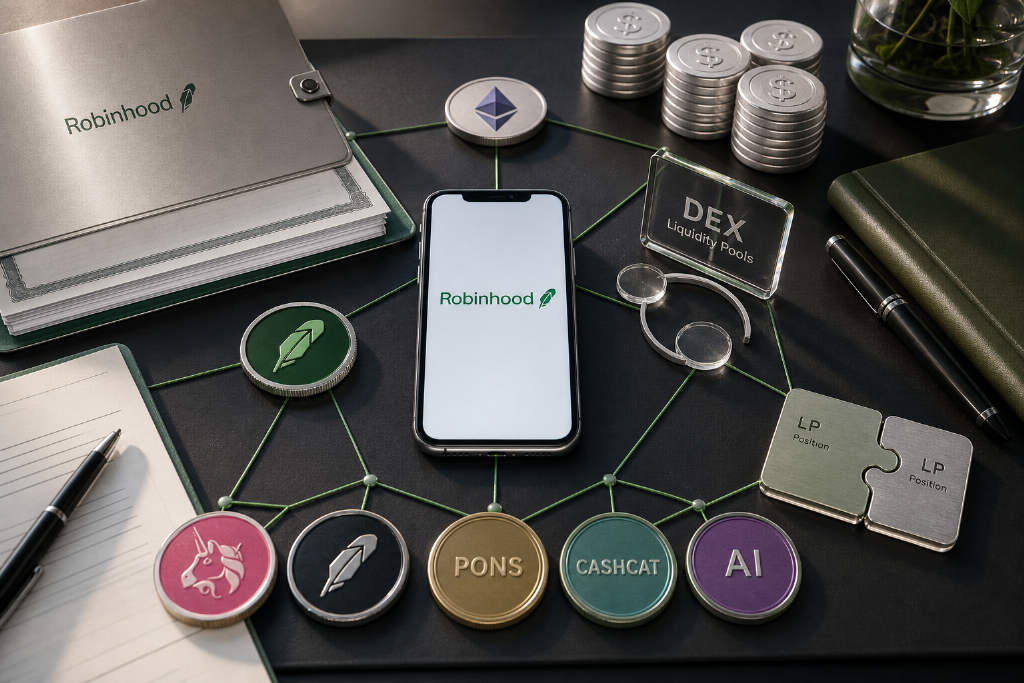 Robinhood Chain value map: HOOD, PONS, UNI and tokenized stocks split the upside
