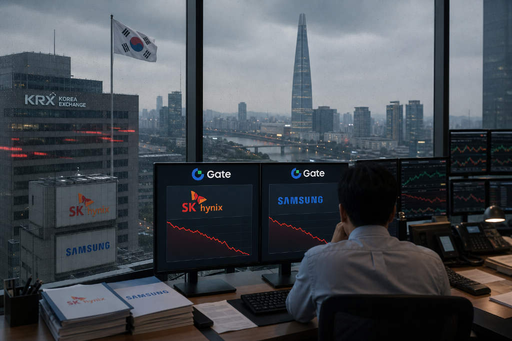 韩股半导体概念回落,Gate 相关合约交易仍活跃