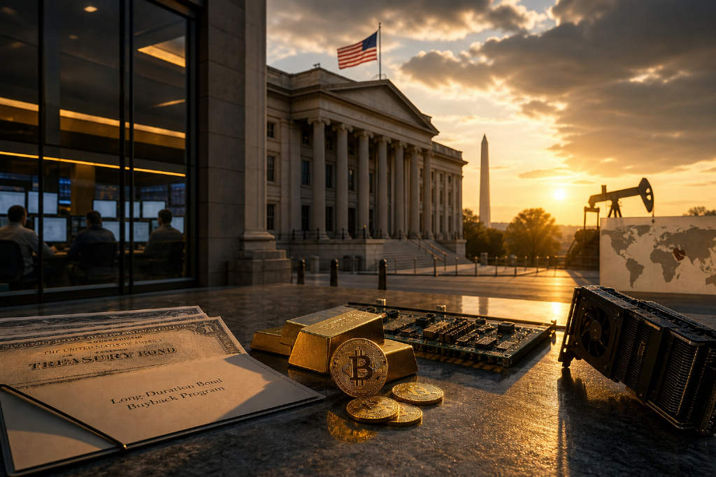 美债黄金比特币齐涨,科技股承压背后是两条政策线索