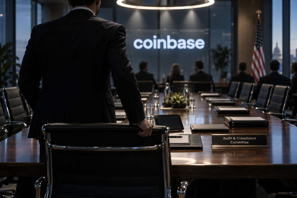 Coinbase 任命 Anthony Armstrong 为董事,加入审计委员会