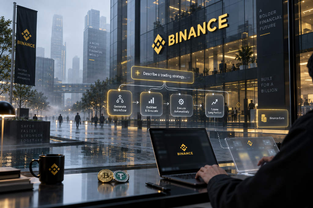 Testing Binance AI Pro: Natural-language prompts turned into trading workflows