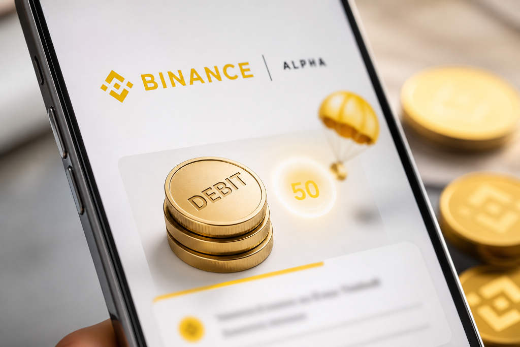 Binance Alpha公布Teller空投门槛:至少240积分可领50枚DEBIT