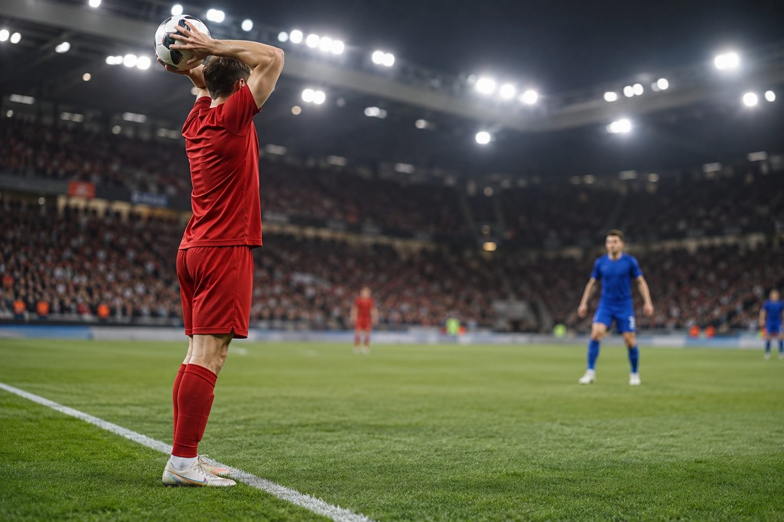 What are the rules for a throw-in?