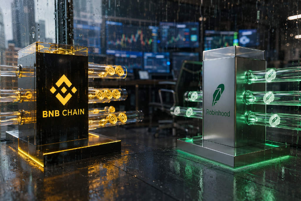 周末公链资金流向分化:BNB Chain净流入,Robinhood Chain连续流出