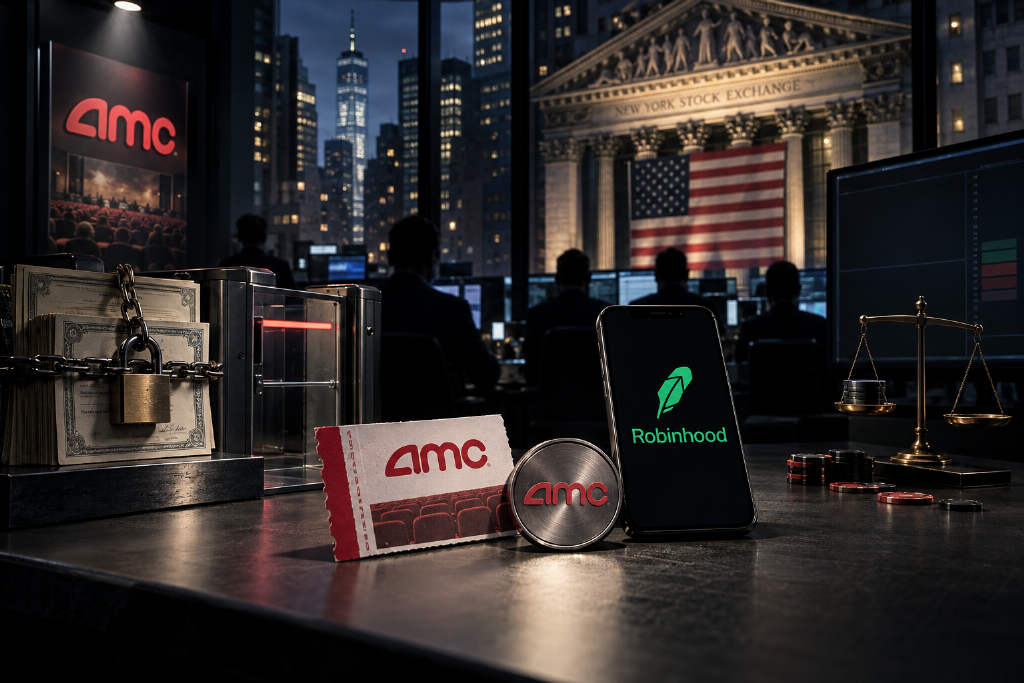 Robinhood’s AMC token spike points to a bigger gap: issuance is not the same as having a real market