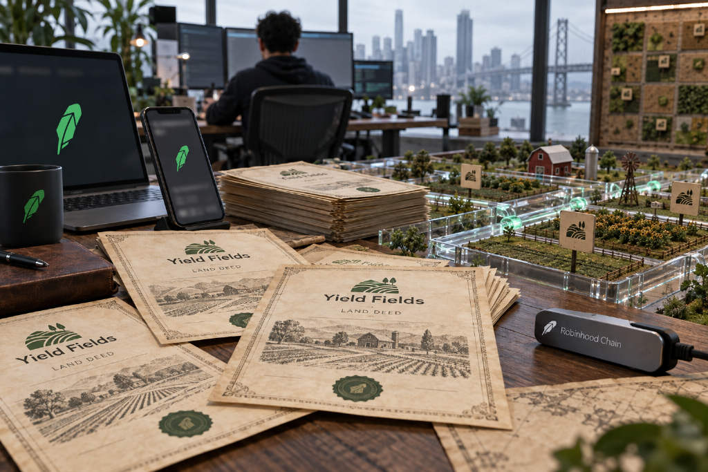 Yield Fields Sells Out 3,333 Land NFTs on Robinhood Chain in About 30 Seconds