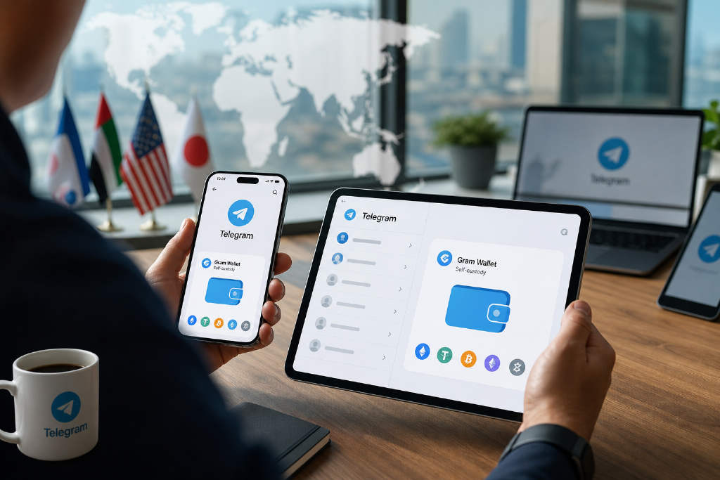Telegram向部分用户开放内置自托管钱包Gram Wallet
