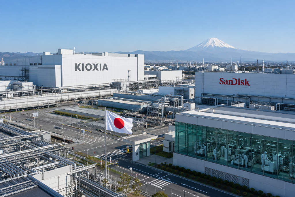 铠侠与 SanDisk 计划在日本追加逾 310 亿美元扩产 NAND