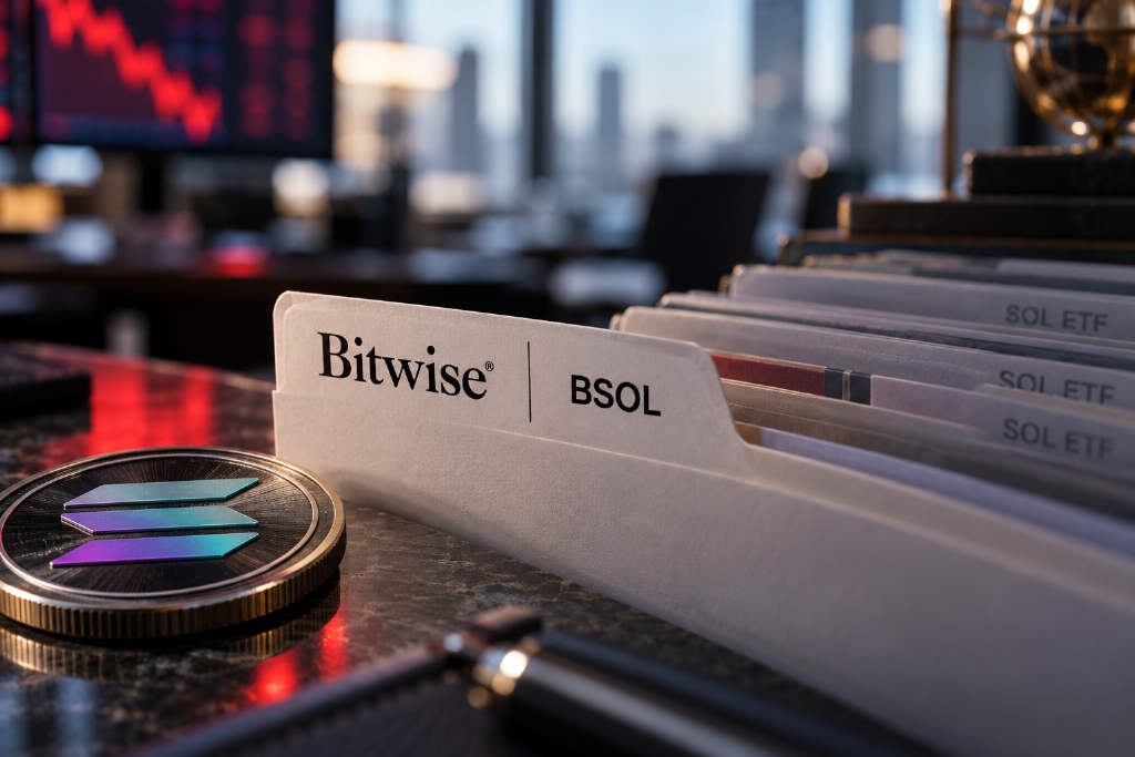 SOL 现货 ETF 单日净流出 1266.8 万美元,BSOL 为唯一流出产品