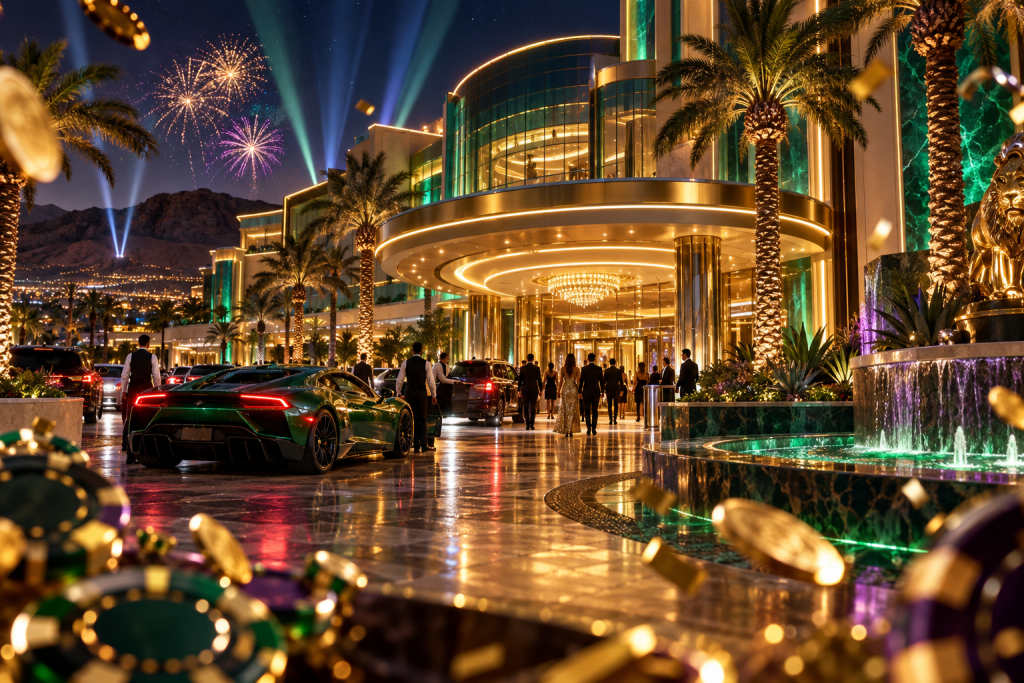 Green Valley Ranch Casino straight-line distances and fixed location