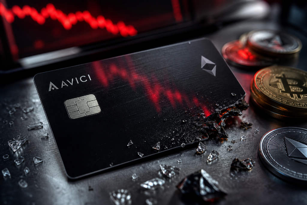 110 万美元加密卡攻击致数字银行代币 AVICI 暴跌 49%