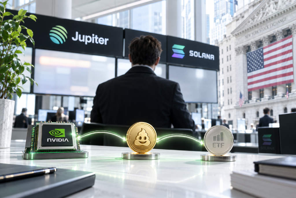 Solana联创称期待Jupiter实现NVDA至SPCX链上路由