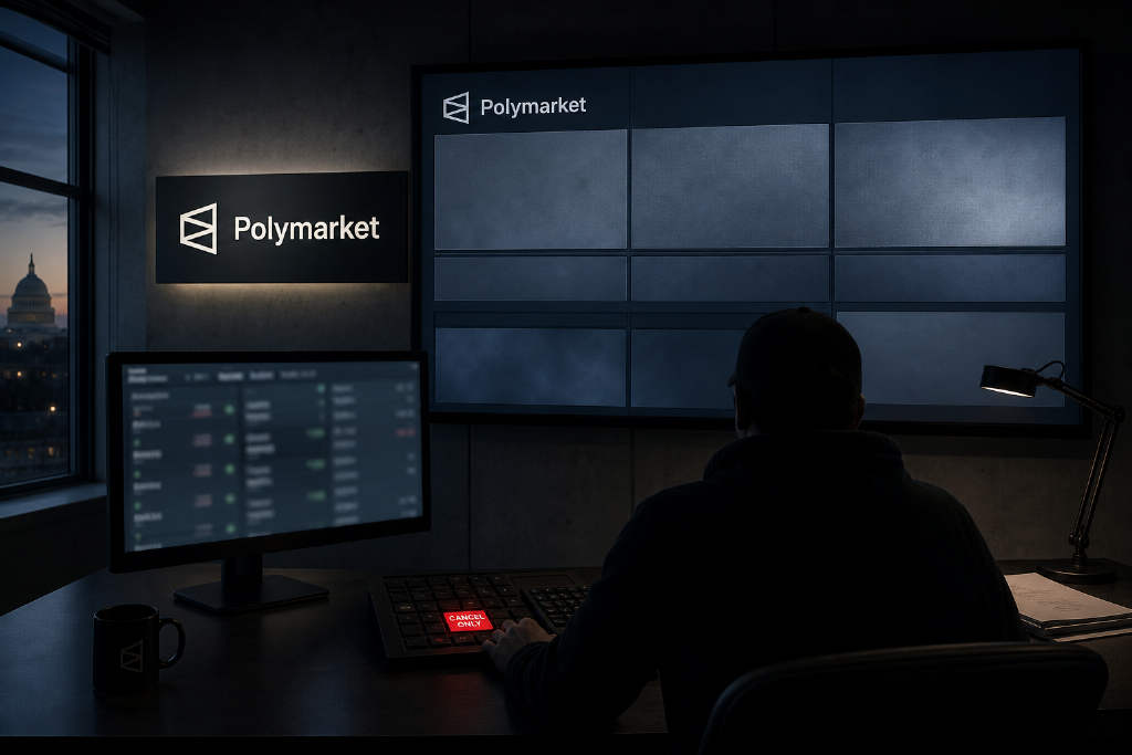 Polymarket 出现故障并暂停交易,目标 UTC 10:00 恢复