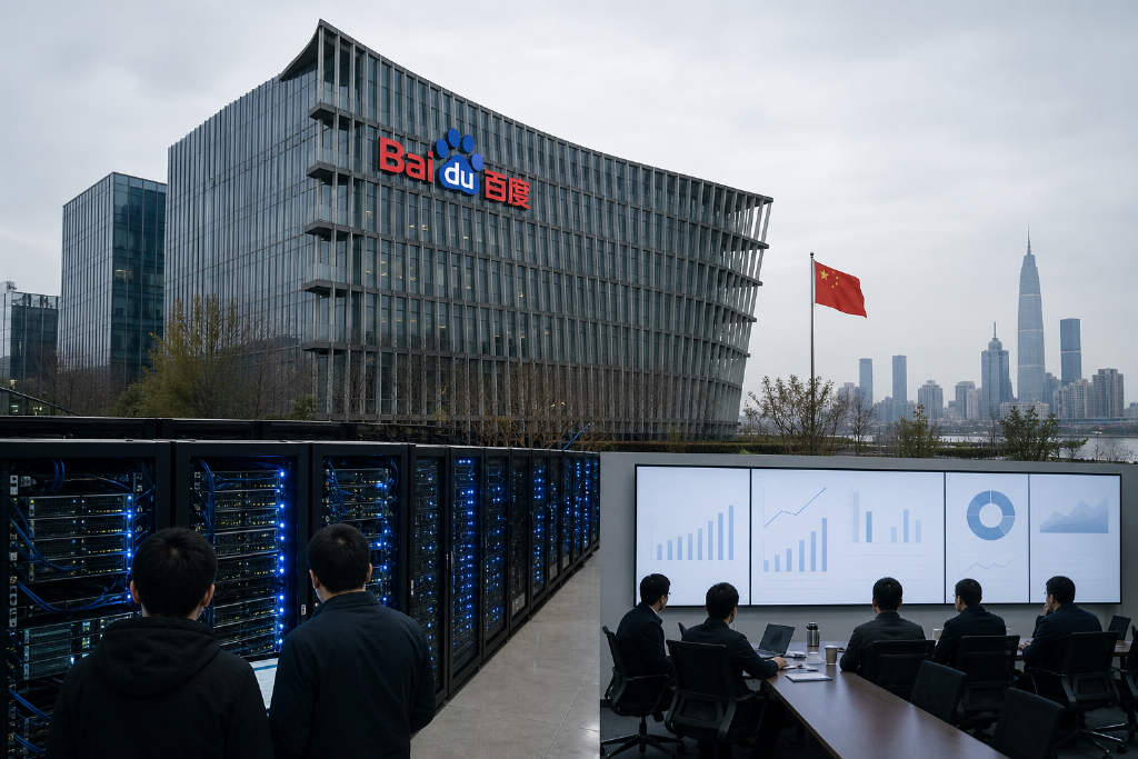 百度二季度总营收313亿元,AI业务收入占比连续两季过半