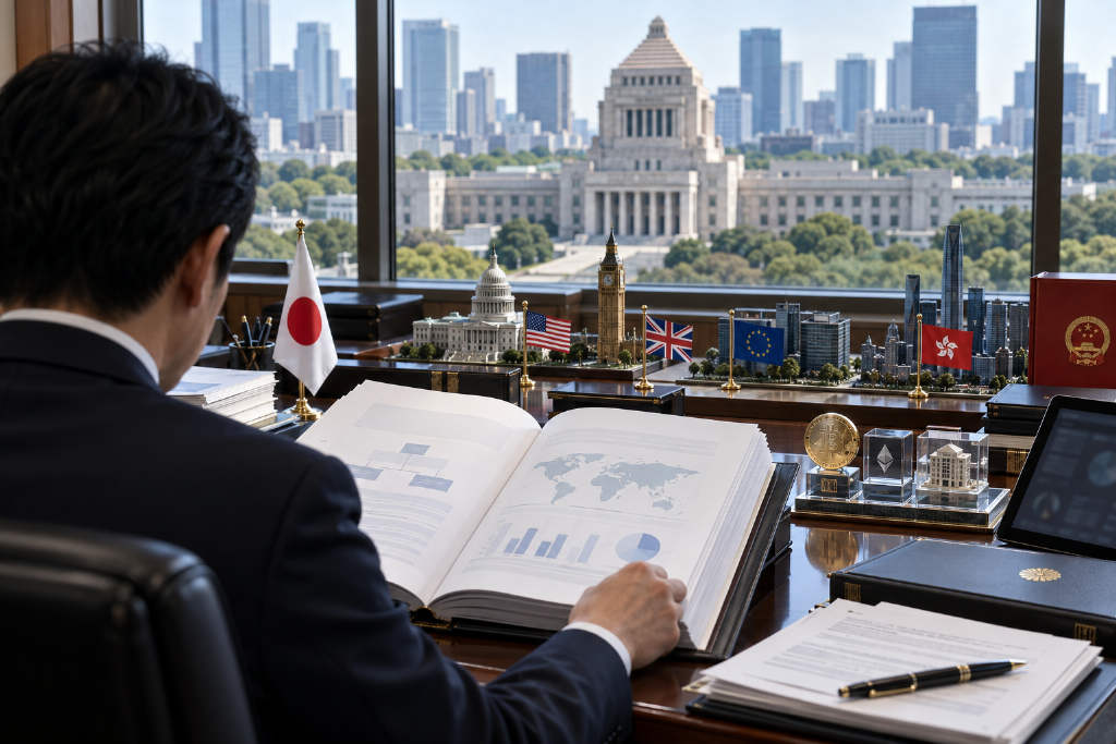 日本金融厅发布海外加密监管研究报告，梳理中美欧及香港 RWA 制度