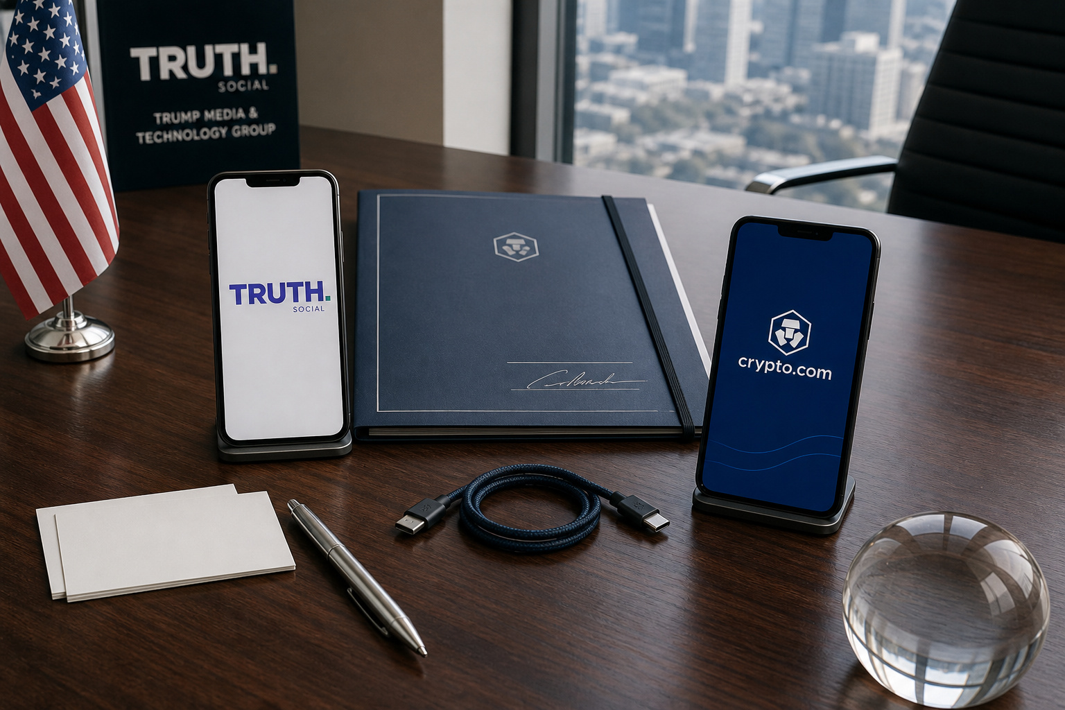 Crypto.com与特朗普媒体调整预测市场合作,改推营销协议