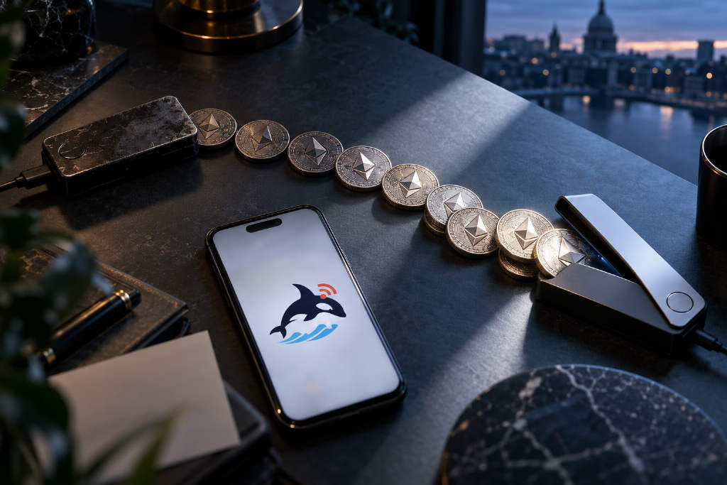 Whale Alert 监测到 19.55 万枚 ETH 转入新钱包