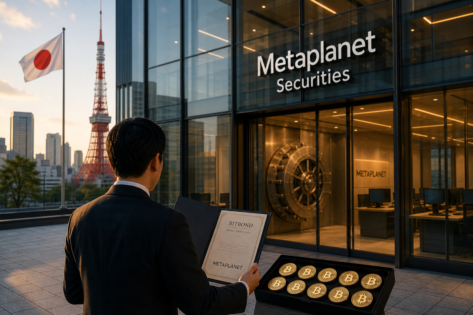 Metaplanet私募发行125万美元Bitbonds 年利率4%至4.3%