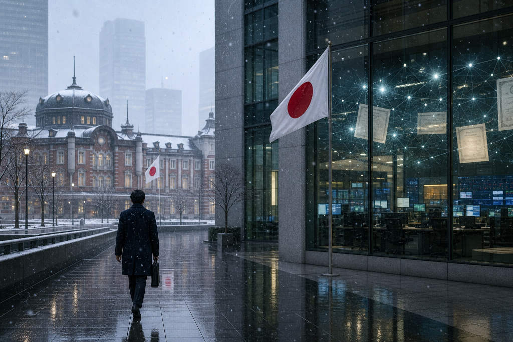 日本将试验区块链实时股票与债券结算系统