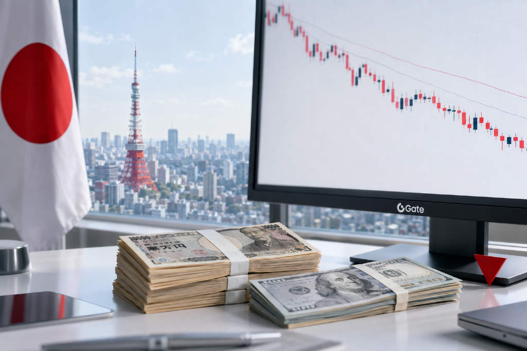 美元兑日元跌至155.5,24小时微跌0.1%