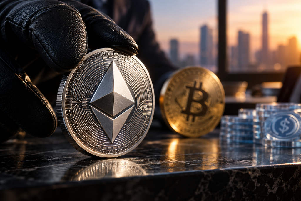 余烬:某巨鲸过去一天再卖 246.2 枚 BTC 并买入 10636 枚 ETH