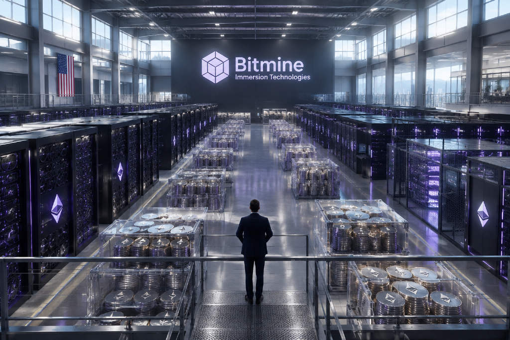 Bitmine Buys Another 17,362 ETH, Lifting Holdings to 4.9% of Ethereum Supply