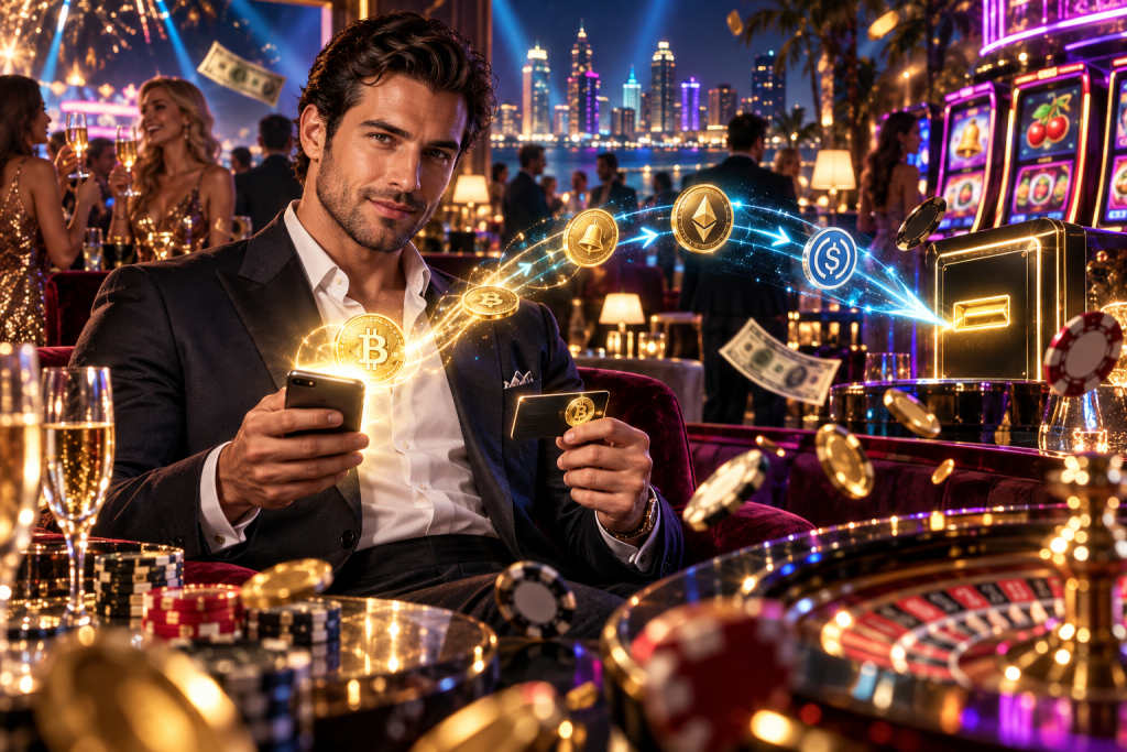 How crypto buying works for online casino play