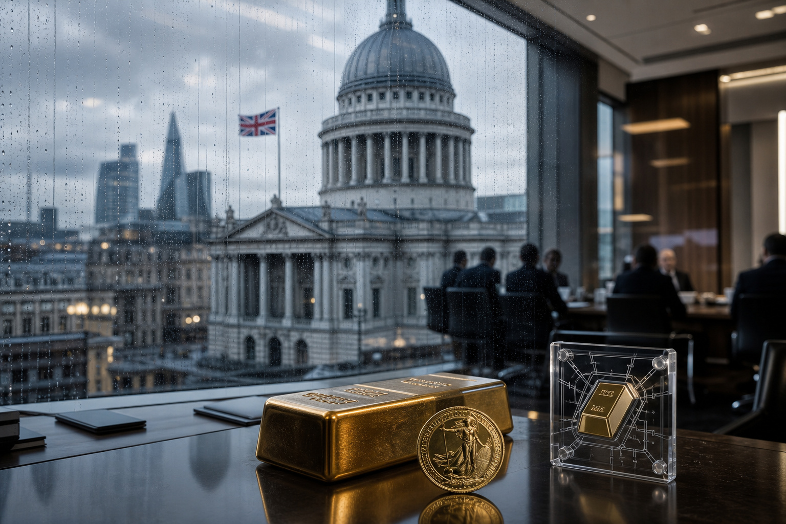 英国央行及监管机构拟将代币化黄金纳入监管框架