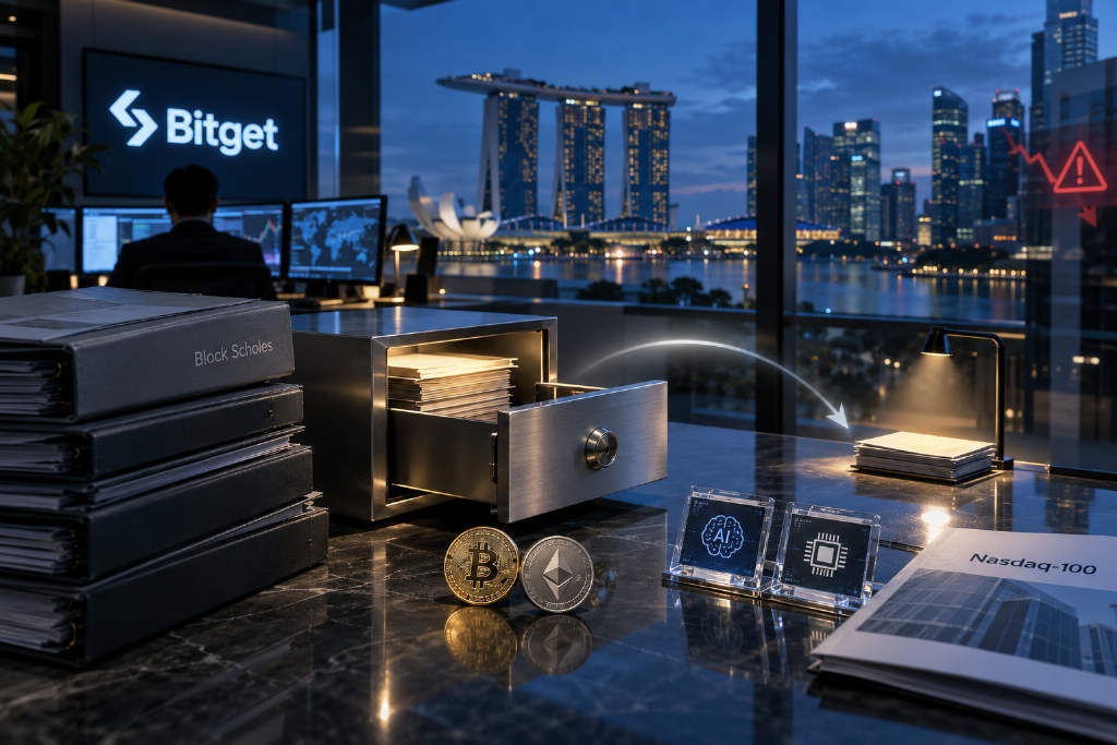 Bitget 与 Block Scholes 研报:统一账户可降低代币化股票交易资本占用