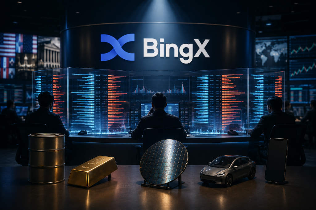 BingX称其TradFi永续合约在多类热门资产流动性居首