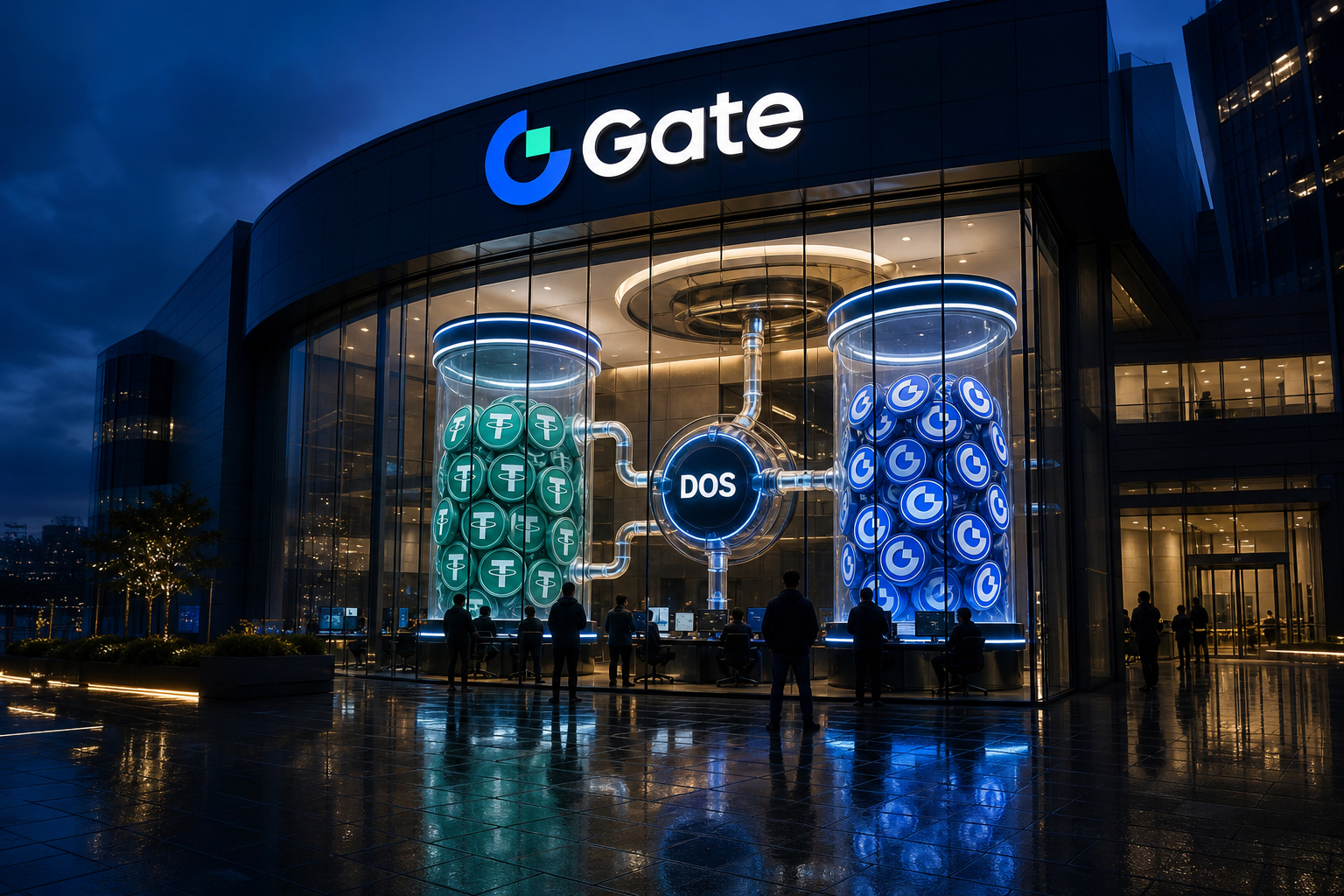Gate Launchpool Opens DOS Staking Campaign With Over $199M Staked